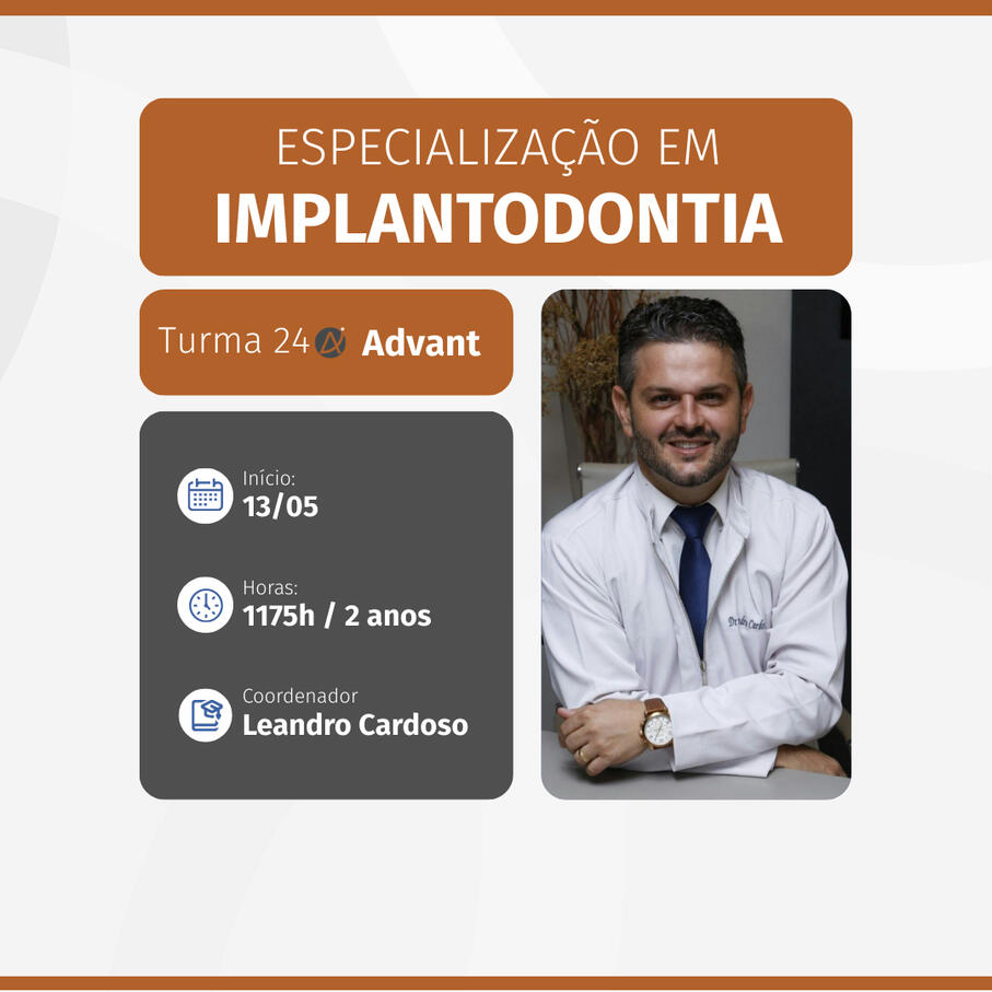 Especialização em Implantodontia
