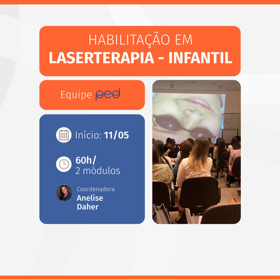 Habilitação em Laserterapia - Infantil